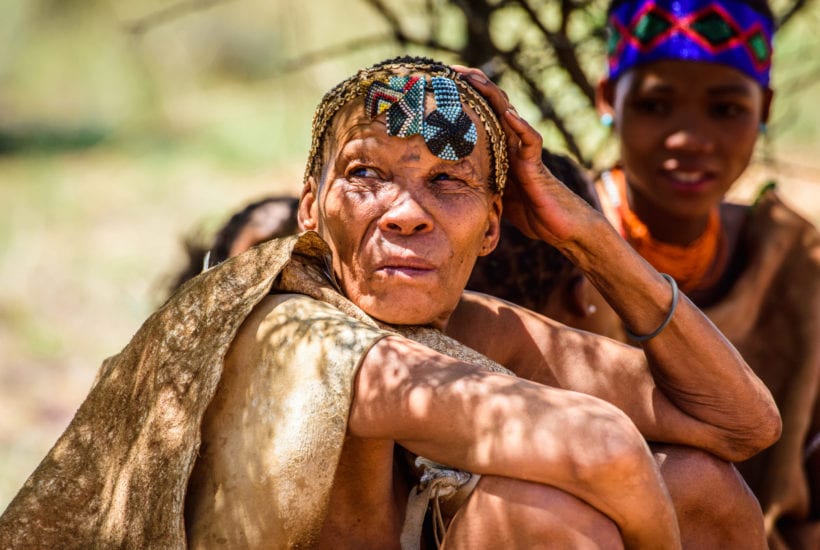 An elder woman of the San tribe in Southern Africa | © Anton Ivanov/Shutterstock